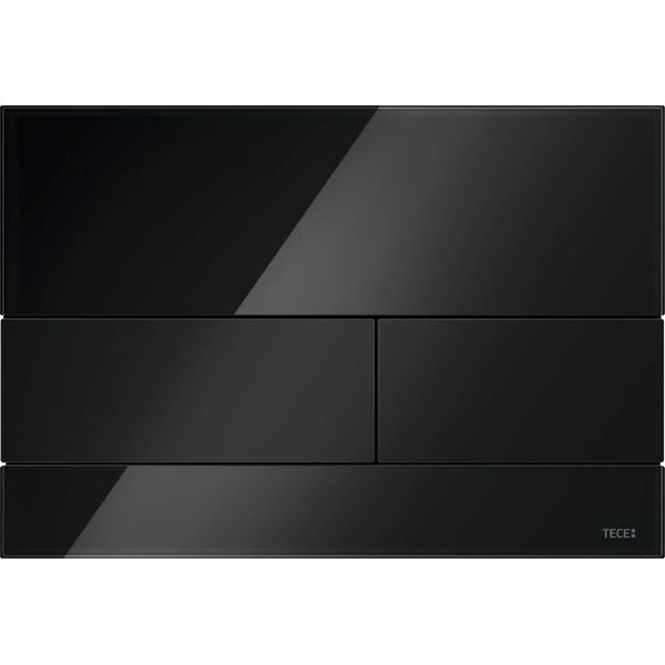 Tece Square Clapeta de actionare Wc Dual-Flush, negru