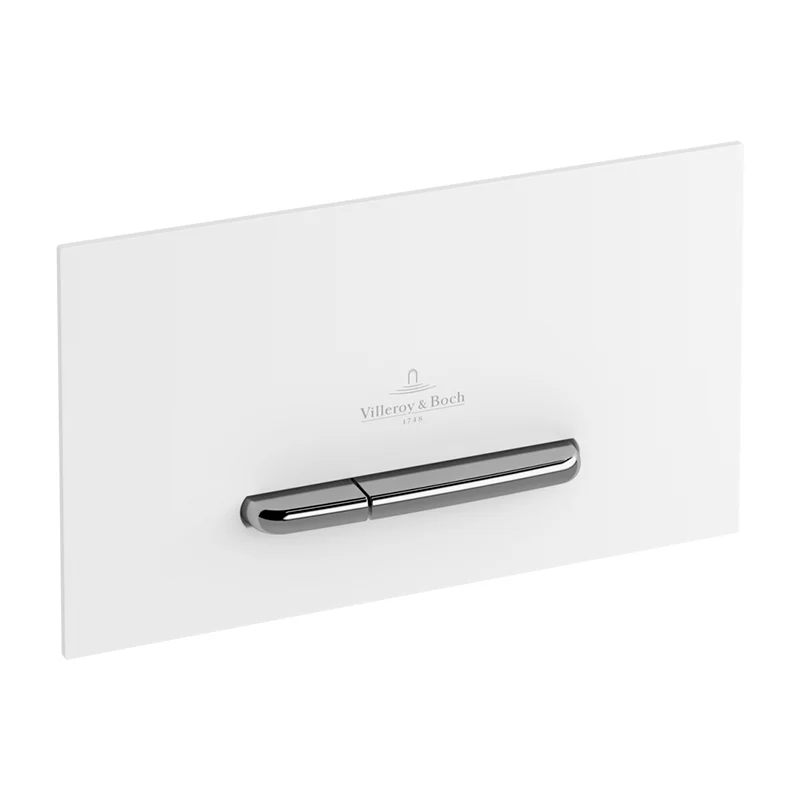 Villeroy & Boch ViConnect Clapeta de actionare WC alb/crom