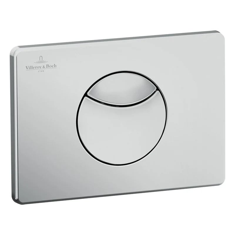 Villeroy & Boch ViConnect Clapeta de actionare WC buton rotund, crom mat