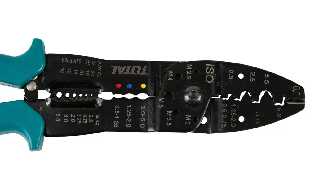 Cleste pentru dezizolare si srtizare cabluri Total 10/254mm