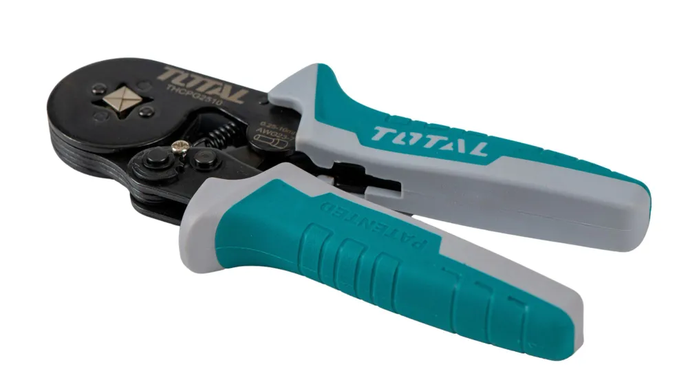 Cleste de sertizare cu clichet Total, diametru sertizare 0,25-10 mm