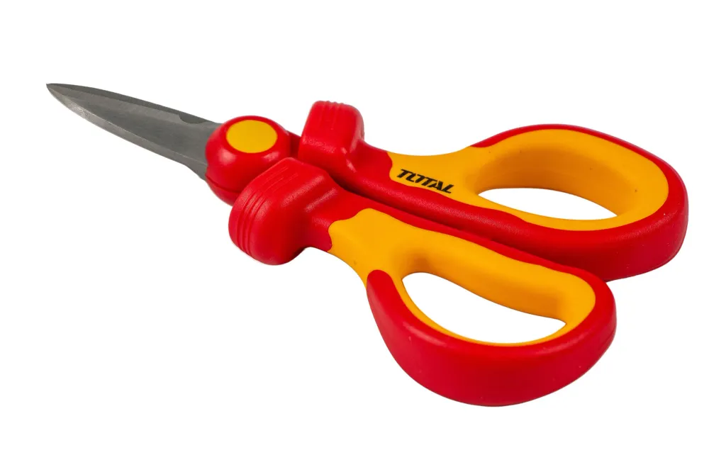 Foarfeca izolata TOTAL pentru electrician 1000V