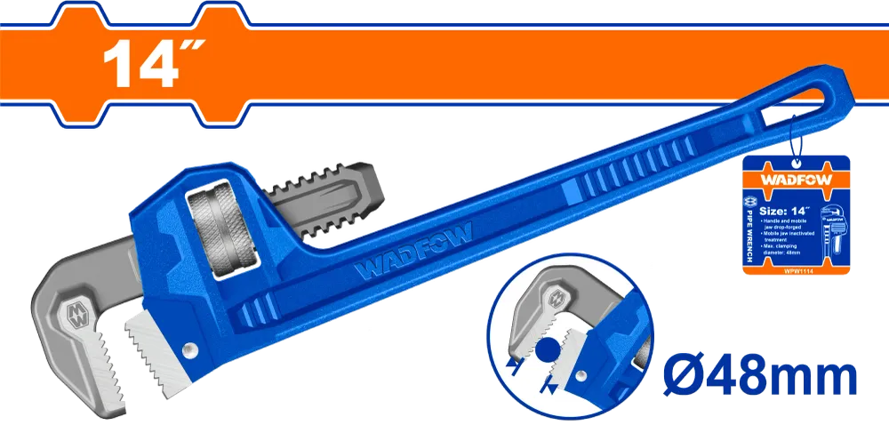 Cleste mops Wadfow, dimensiune 14”/355mm, diametru prindere 48mm