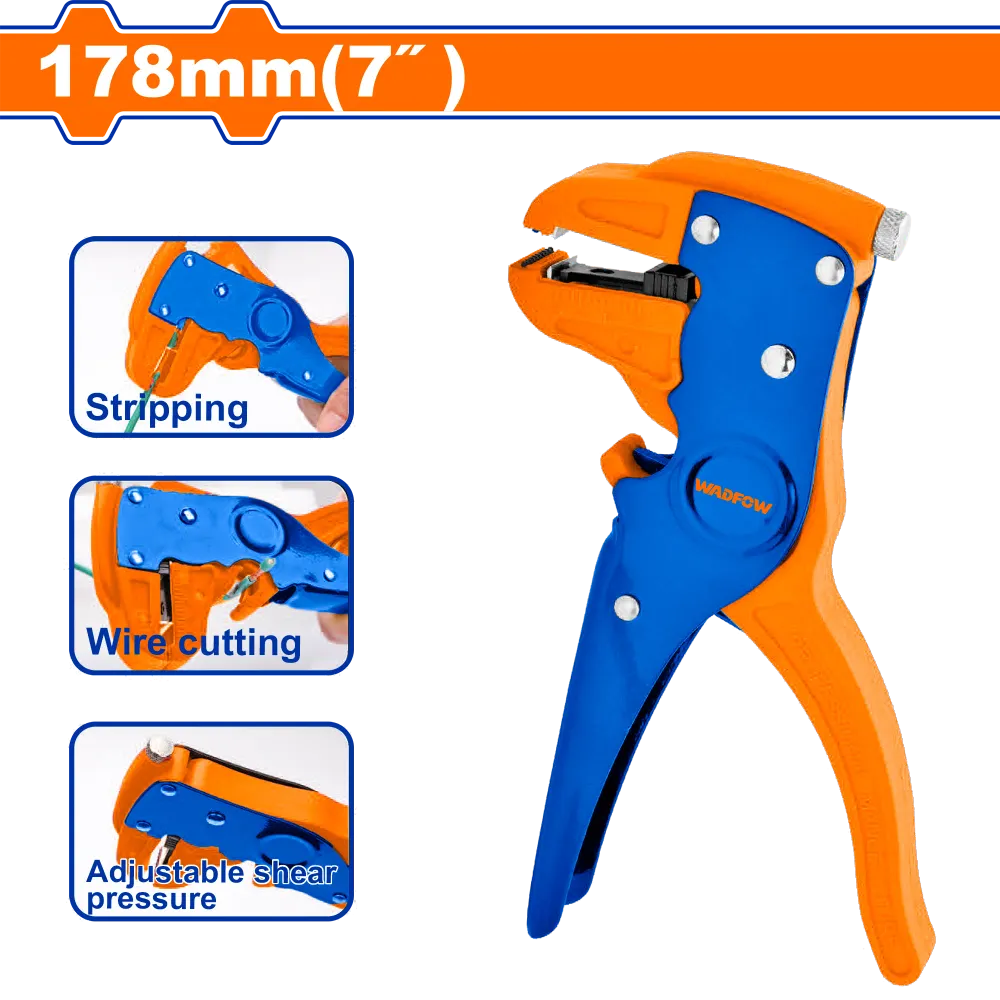 Cleste decablator Wadfow, lama otel, lungime 7"/178mm