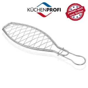 Cleste pentru peste la gratar, 29 cm, Easy BBQ - KUCHENPROFI
