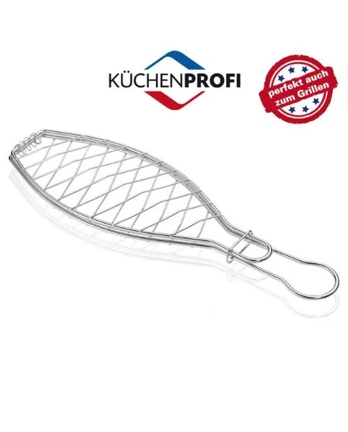 Cleste pentru peste la gratar, 29 cm, Easy BBQ - KUCHENPROFI