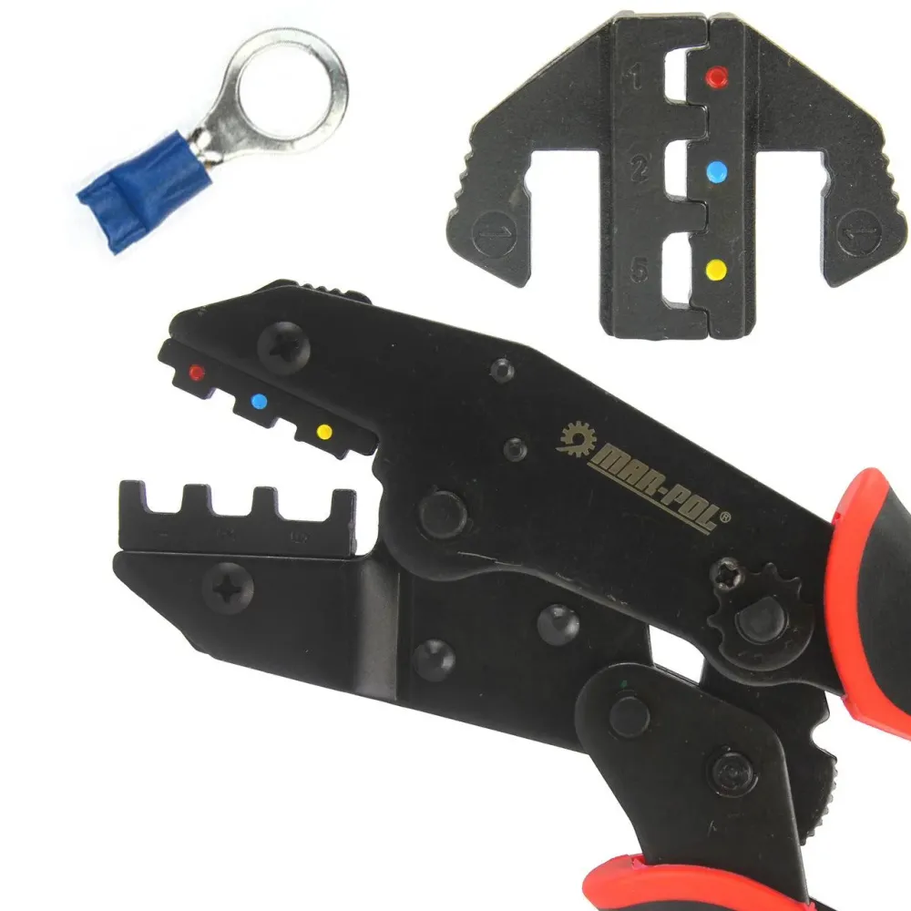 Cleste sertizat conectori cu 5 matrite incluse