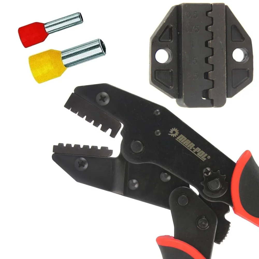 Cleste sertizat conectori cu 5 matrite incluse