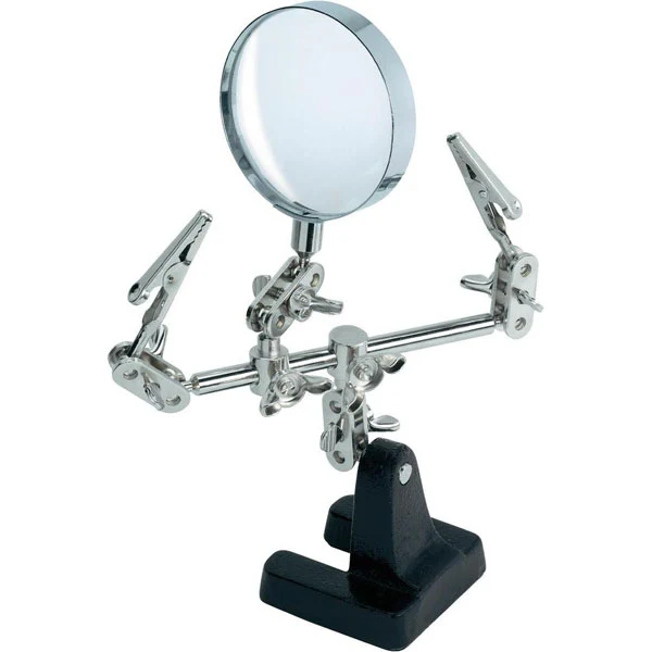 Lupă cu Clești pentru Muncă de Precizie – Instrument Optic cu Mărire pentru Hobby-uri, Reparatii Electronice sau Activităț...