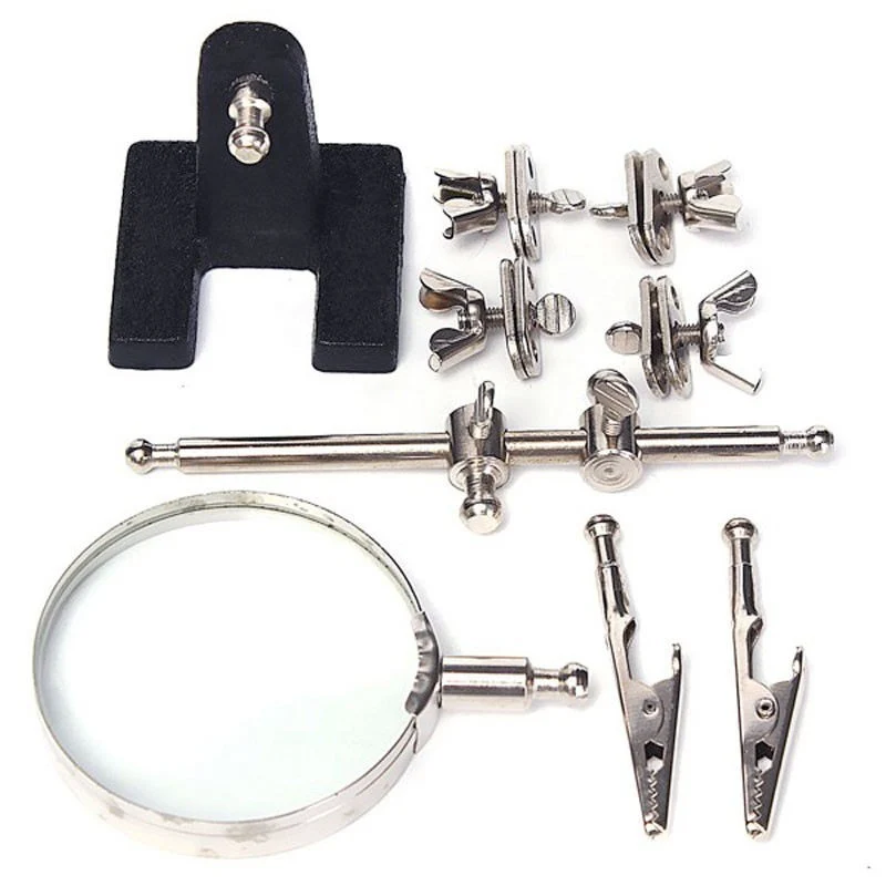 Lupă cu Clești pentru Muncă de Precizie – Instrument Optic cu Mărire pentru Hobby-uri, Reparatii Electronice sau Activităț...