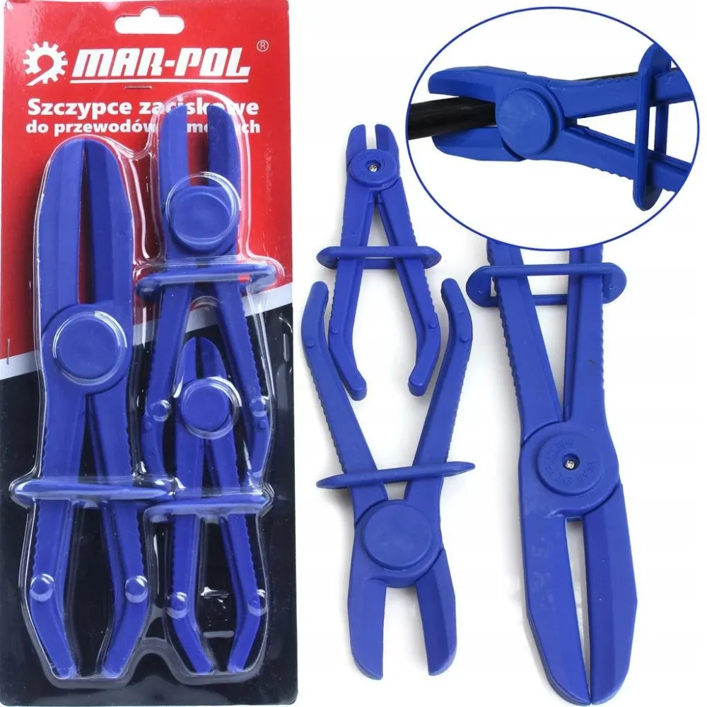 Set clesti obturat furtunuri flexibile de cauciuc 3 piese