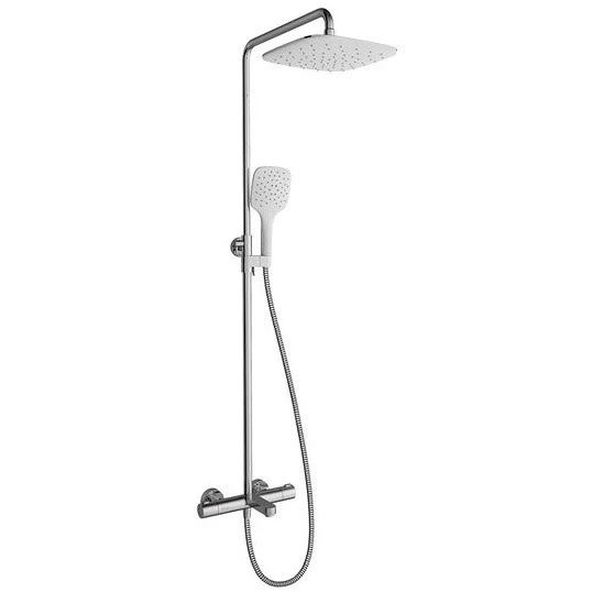Coloana dus cu baterie cada monocomanda si termostat Ravak Termo 300