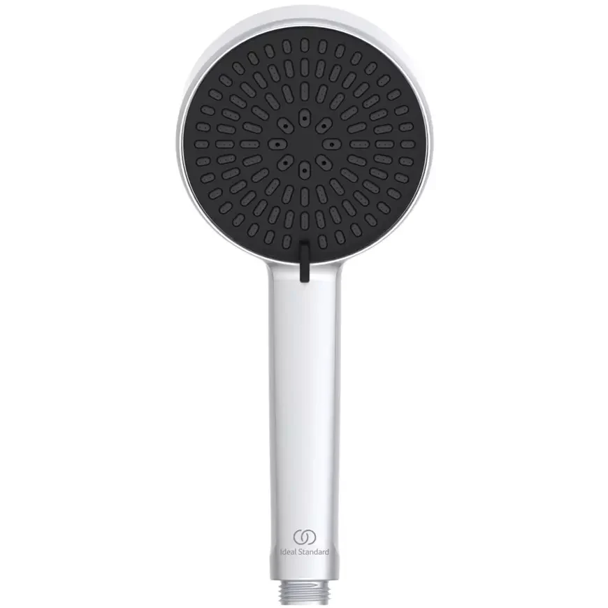 Coloana dus cu baterie fara termostat Ideal Standard Ceraflow Alu+ si doua rafturi, argintiu mat (silver)