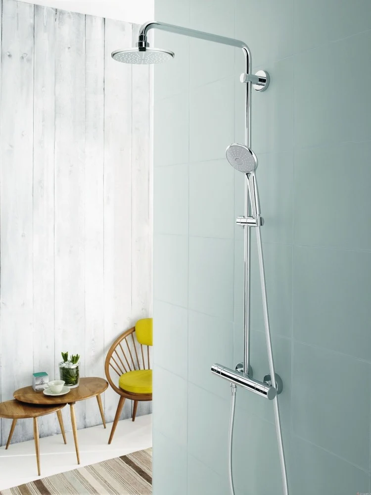 Coloana dus cu baterie si termostat Grohe Euphoria 210