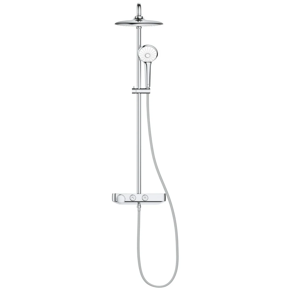 Coloana dus cu baterie si termostat Grohe Euphoria SmartControl 260