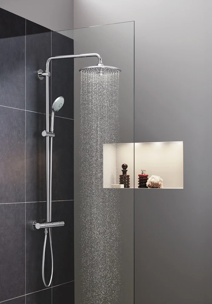 Coloana dus cu baterie si termostat Grohe Euphoria System 260