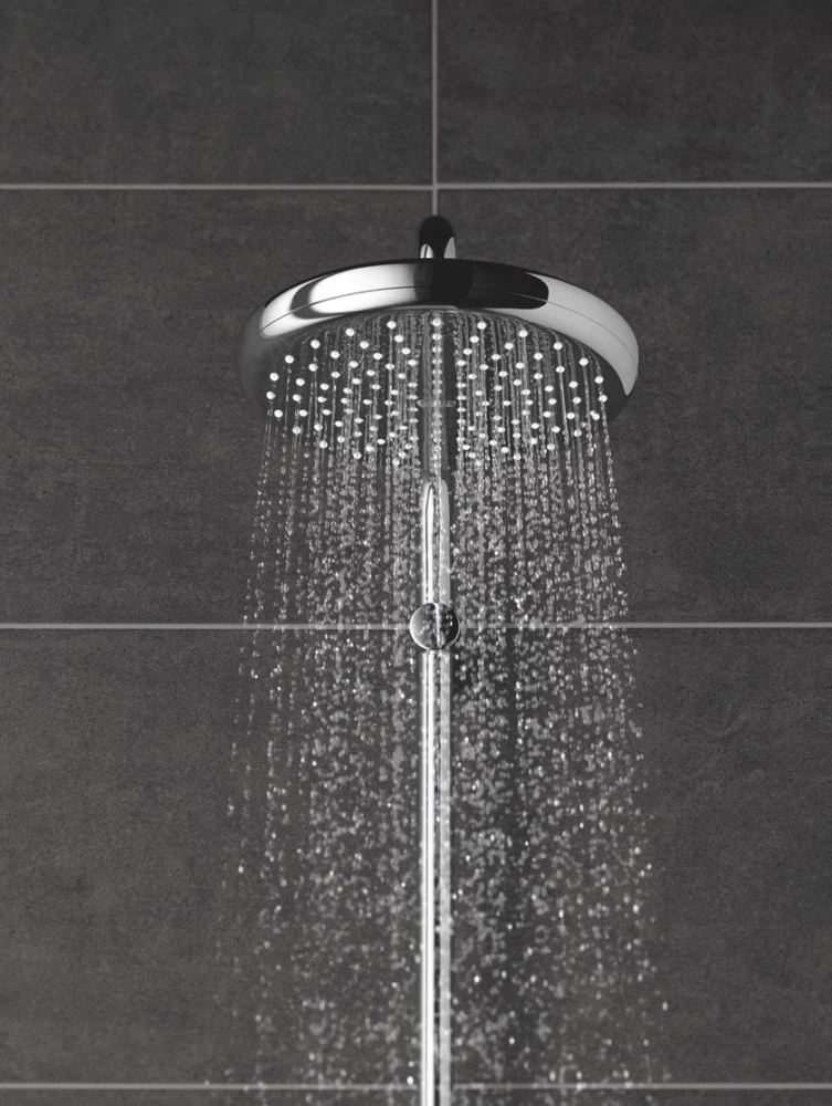 Coloana dus cu baterie si termostat Grohe New Tempesta Cosmopolitan 210