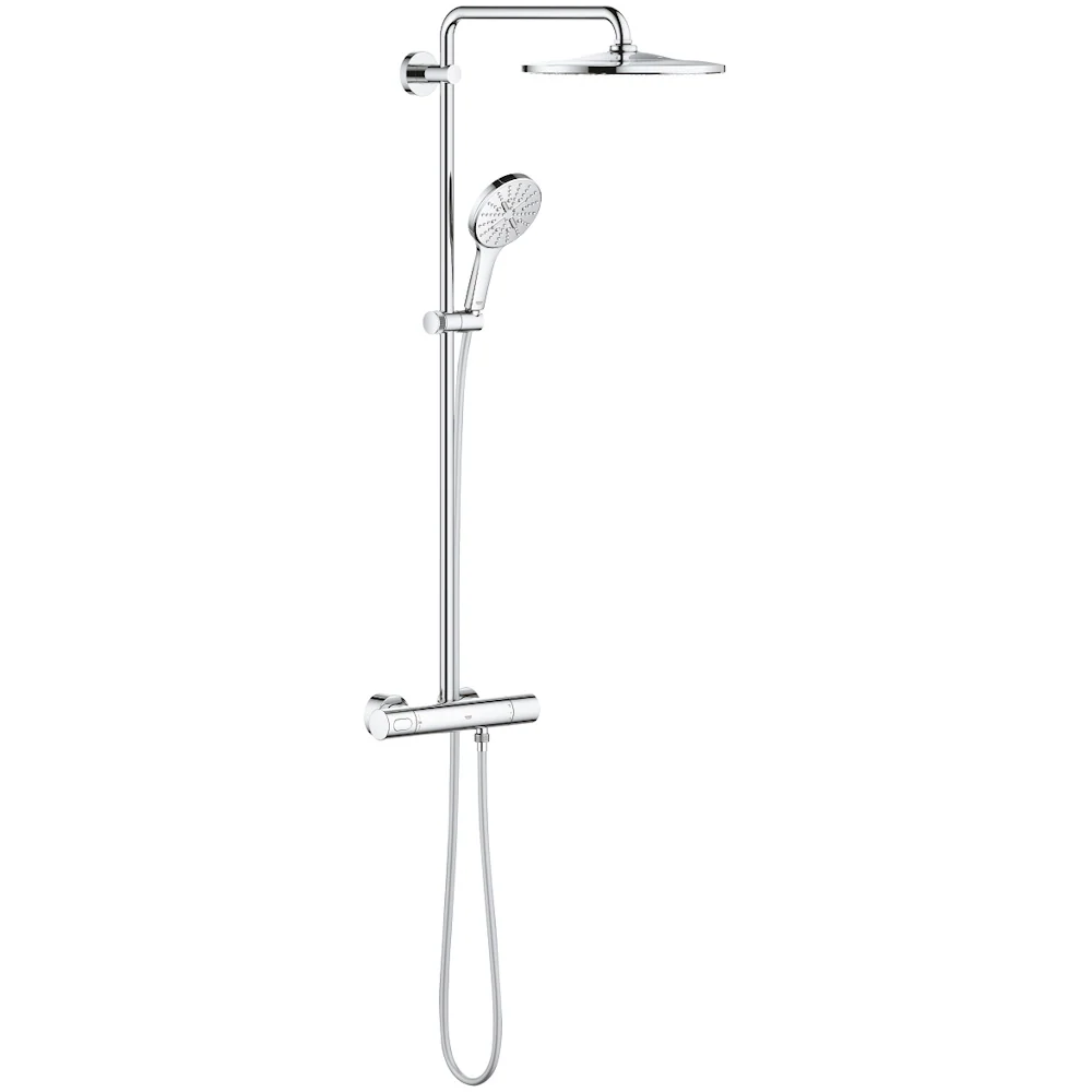 Coloana dus cu baterie si termostat Grohe Rainshower SmartActive 310