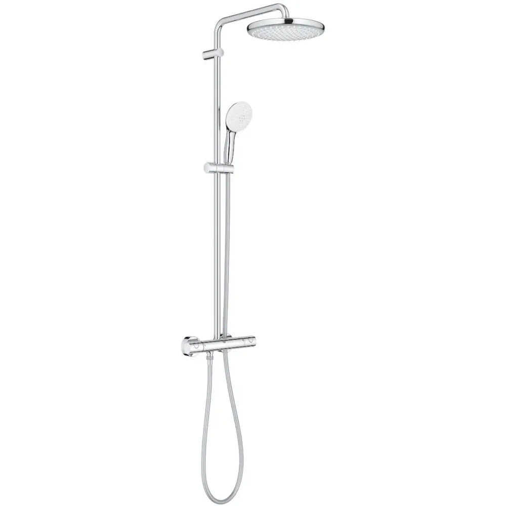 Coloana dus cu baterie si termostat Grohe Tempesta System 250