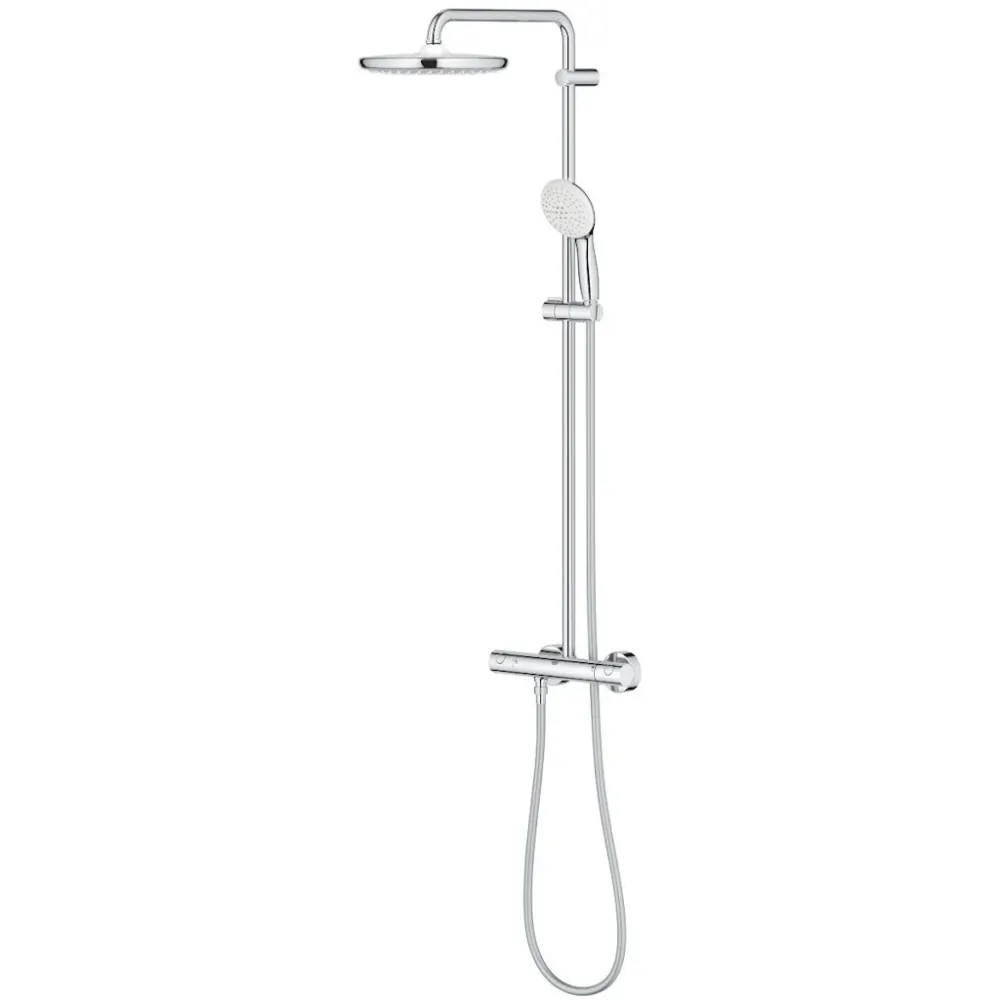 Coloana dus cu baterie si termostat Grohe Tempesta System 250