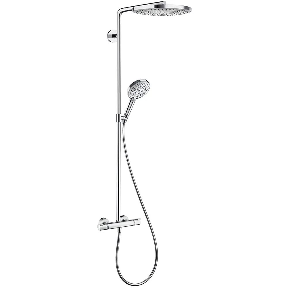 Coloana dus cu baterie si termostat Hansgrohe Raindance Select S 300 2jet