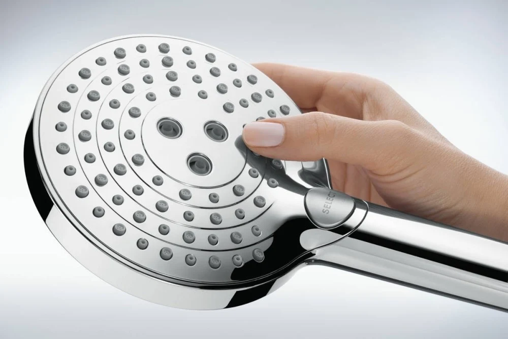 Coloana dus cu baterie si termostat Hansgrohe Raindance Select S 240