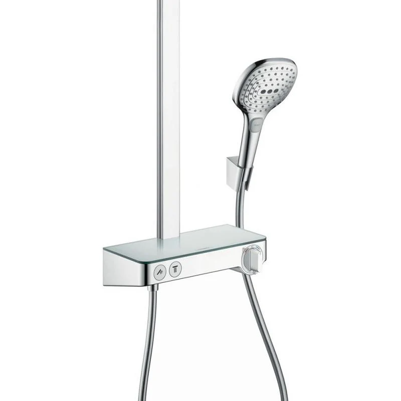 Coloana dus cu baterie si termostat Hansgrohe Raindance Select E 360 1jet ST