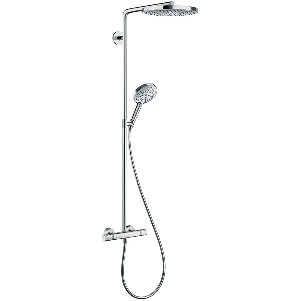 Coloana dus cu baterie si termostat Hansgrohe Raindance Select S 240 2jet