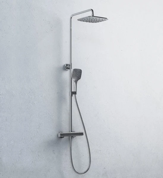 Coloana dus cu baterie si termostat Ravak 10° Free