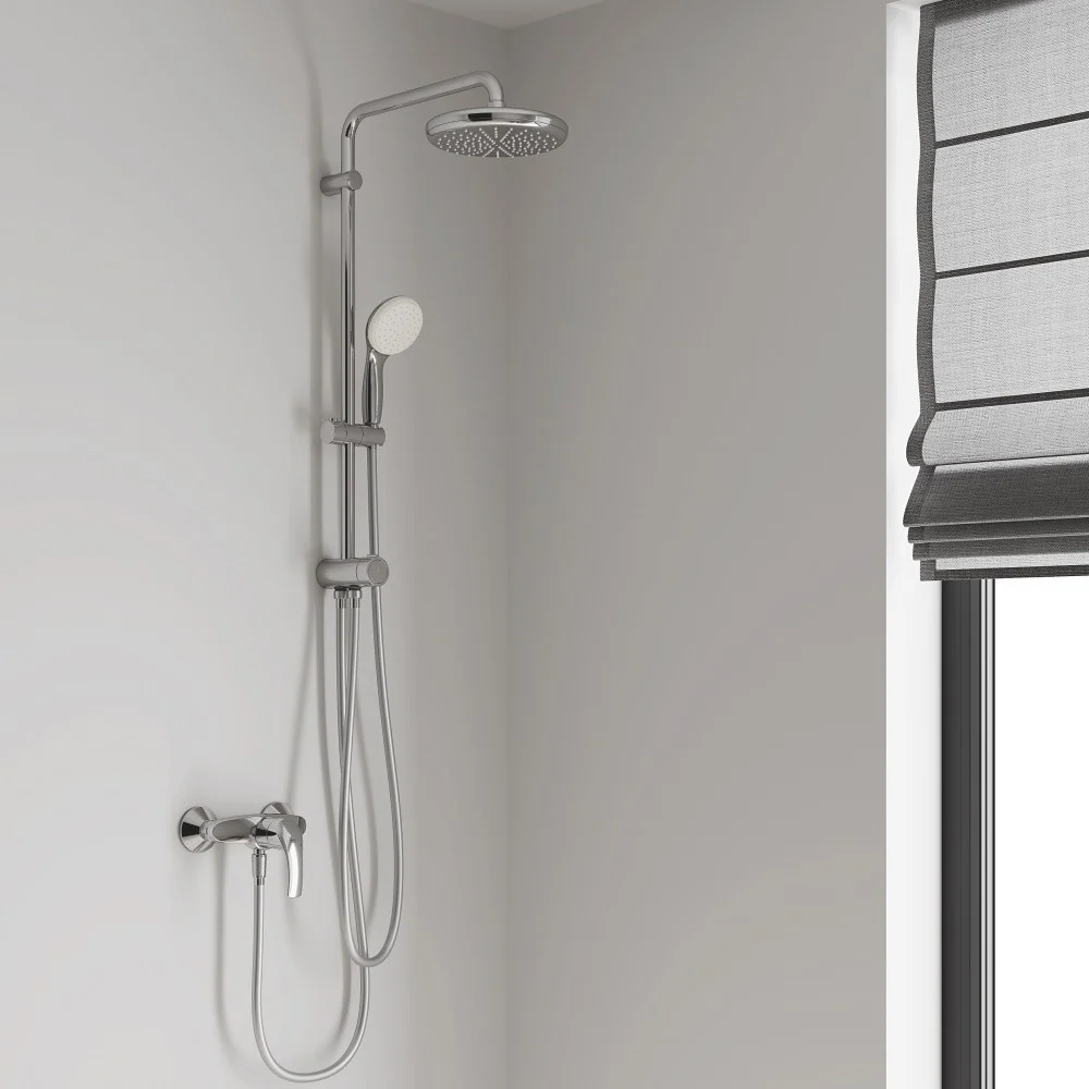 Coloana dus fara baterie Grohe New Tempesta System 210, bara 62 cm