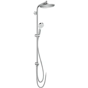 Coloana dus fara baterie Hansgrohe Crometta S EcoSmart, bara 105 cm
