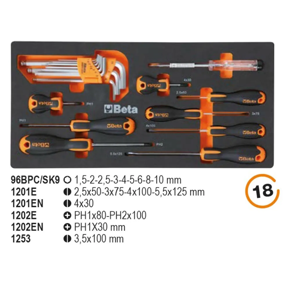 Cutia de instrumente Beta BW 2200E/21