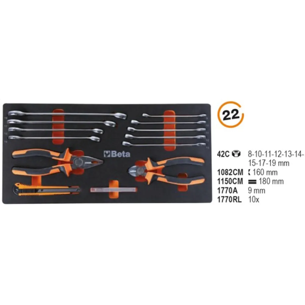 Cutia de instrumente Beta BW 2200E/21