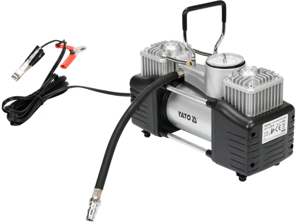 COMPRESOR AUTO CU LANTERNĂ, 250W, 60L/MIN