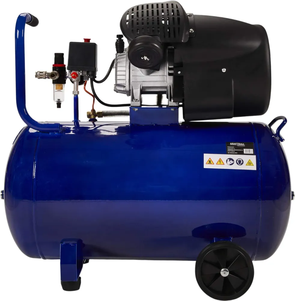 Compresor Aer 100L 3kW 8bar 530L/min 230V, Kraft&Dele KD4065