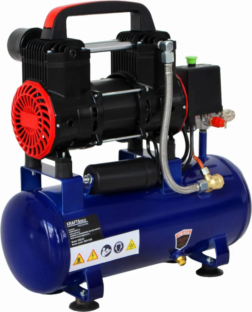Compresor Aer Fara Ulei 1200W 230V 9L 220L/min, Kraft&Dele KD4090