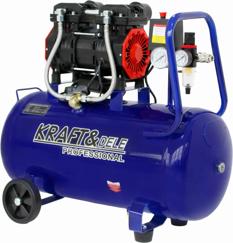 Compresor Aer Fara Ulei 1500W 50L 8bar 290L/min, Kraft&Dele KD4052