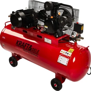 Compresor Aer 3 Pistoane 4.1kW 400V 200L 8bar 660L/min, Kraft&Dele KD1474
