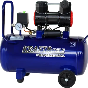 Compresor Aer Silentios fara Ulei 1500W 50L 8bar, Kraft&Dele KD4092