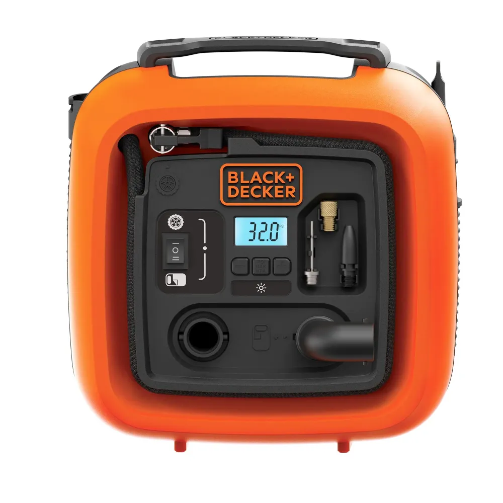 Compresor portabil Black+Decker ASI400-XJ