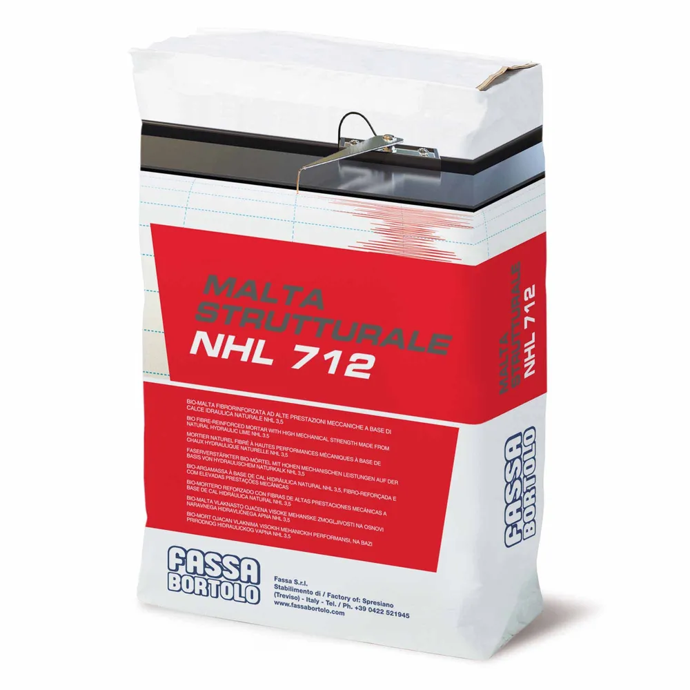 Mortar structural Fassa NHL712 25kg