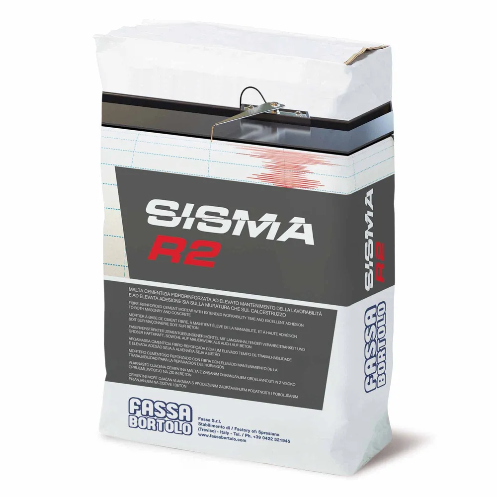 Mortar structural Fassa Sisma R2 25kg