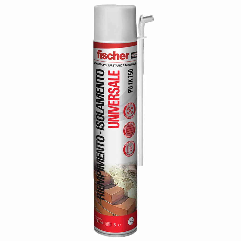 Spumă poliuretanică manuală Fischer PU 1K 750