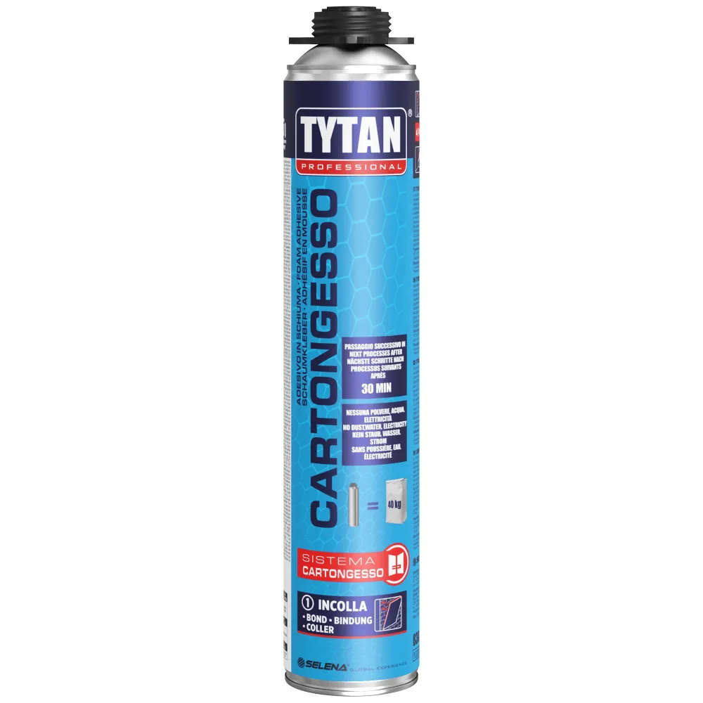 Spuma adeziva Tytan Gips-carton 830ml