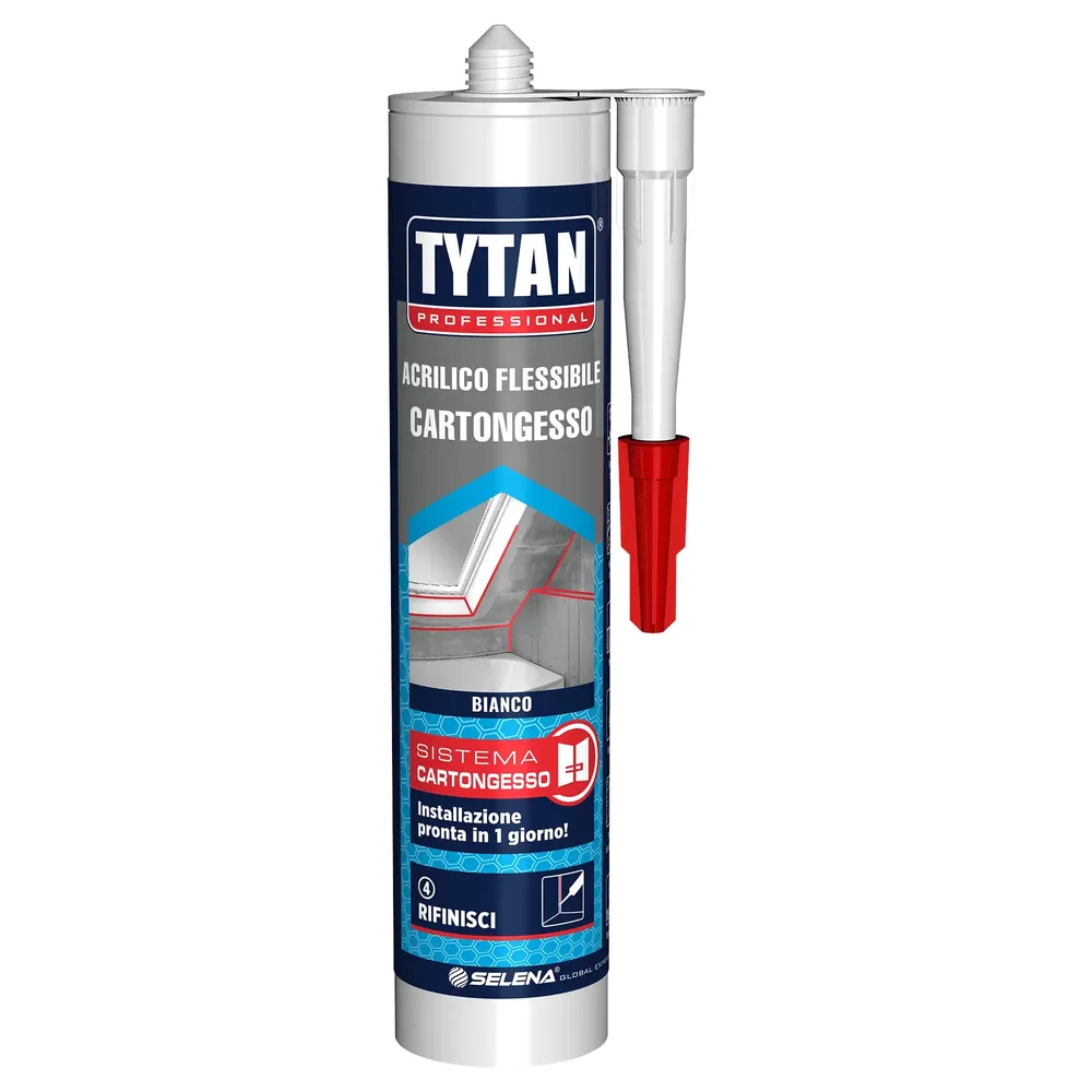 Silicon acrilic Tytan Gips-carton flexibil 300 ml