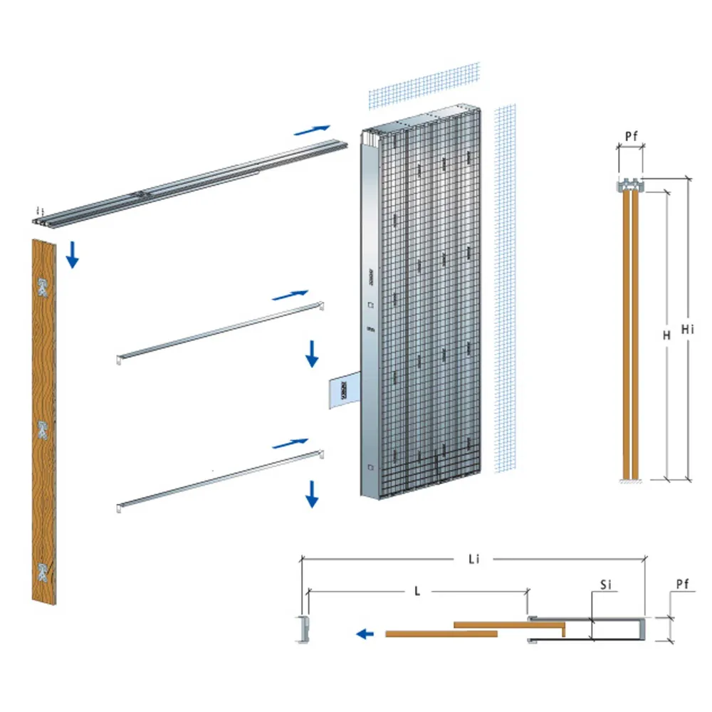 Contracadru Scrigno Gold Tencuiala Granluce 170mm h2100