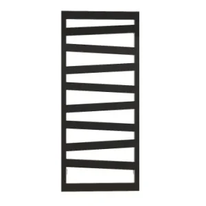 Radiator calorifer Arezzo Design portprosop DIAGONAL BLACK 1200x500x90 mm negru mat