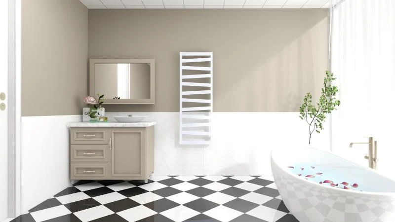 Radiator calorifer Arezzo Design portprosop DIAGONAL WHITE 1200x500x90 mm alb lucios