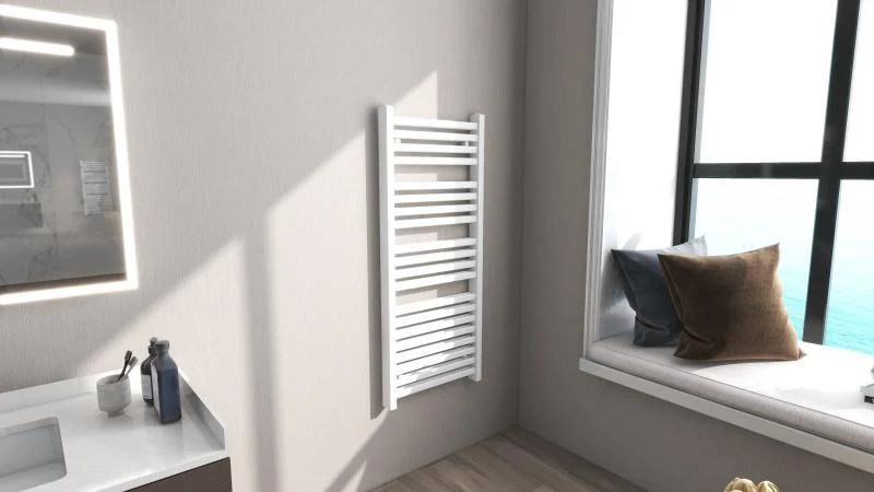 Radiator calorifer Arezzo Design portprosop DUO WHITE 1200x500mm – alb lucios