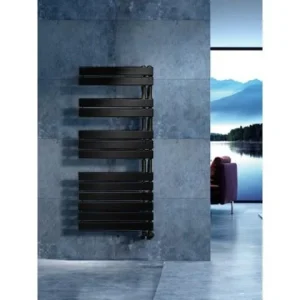 Radiator calorifer Arezzo Design portprosop HORIZONT BLACK 1355x550x100 mm negru mat